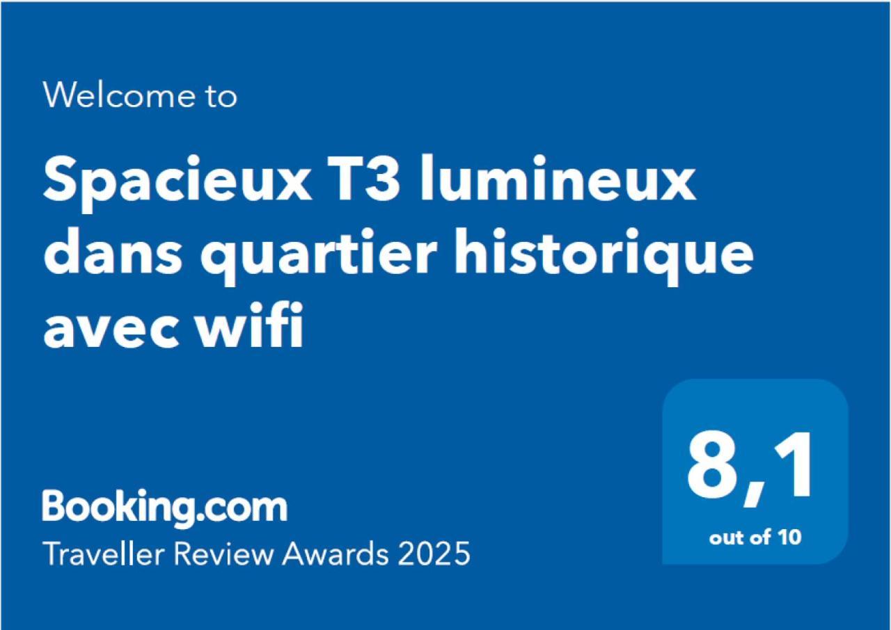 Spacieux T3 Lumineux Dans Quartier Historique Avec Wifi Redon Eksteriør billede